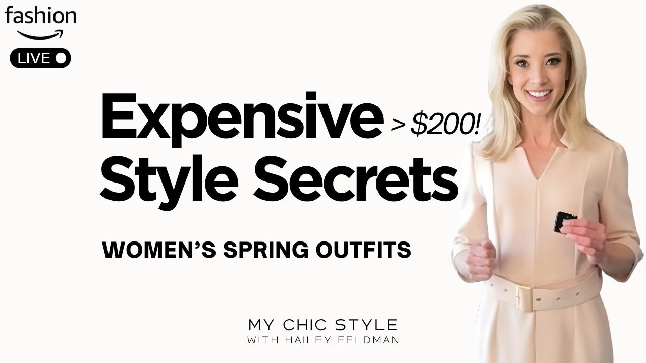 Hi! Welcome back to My Chic Style! I'm Hailey, your trusted guide to discovering the best classic chic products online. Most people get spring/summer styling wrong by choosing fast fashion that fades. True socialite style is about crisp silhouettes and intentional layers. Can you really achieve a high-end look using only Amazon fashion? YES! Today, I'm styling outfits for women under $200 and showing shoppers how to build a 2026 capsule wardrobe that looks like a million dollars—without the designer price tag.

🔗 JOIN THE LIVE SHOPPING EVENT:
Watch & Shop Live Here: https://www.amazon.com/live/broadcast/800bcfb7-2352-4a0c-b2a2-27ebb9bfa236

Livestream starting at 12:15 PM on Apr 21, 2026

💎 How to Look Expensive on a Budget: Amazon Summer Capsule 2026: Let’s build your dream high-society wardrobe live using exclusively affordable pieces.

🎥 SHOW OVERVIEW:
1. 2026 Capsule Wardrobe: Essential pieces every woman needs for a timeless spring/summer.

2. Amazon Fashion Finds: Live try-on of affordable spring and summer outfits under $200.

3. Style Tips for Women: How to make your outfit look better instantly with intentional layering.

4. Quiet Luxury on a Budget: Sourcing "Expensive" looking fabrics like silk and linen blends.

5. High-Society Style: Creating a polished, elegant presence for social events.

#LTKPetite #LTKootd #LTKdayinmylife