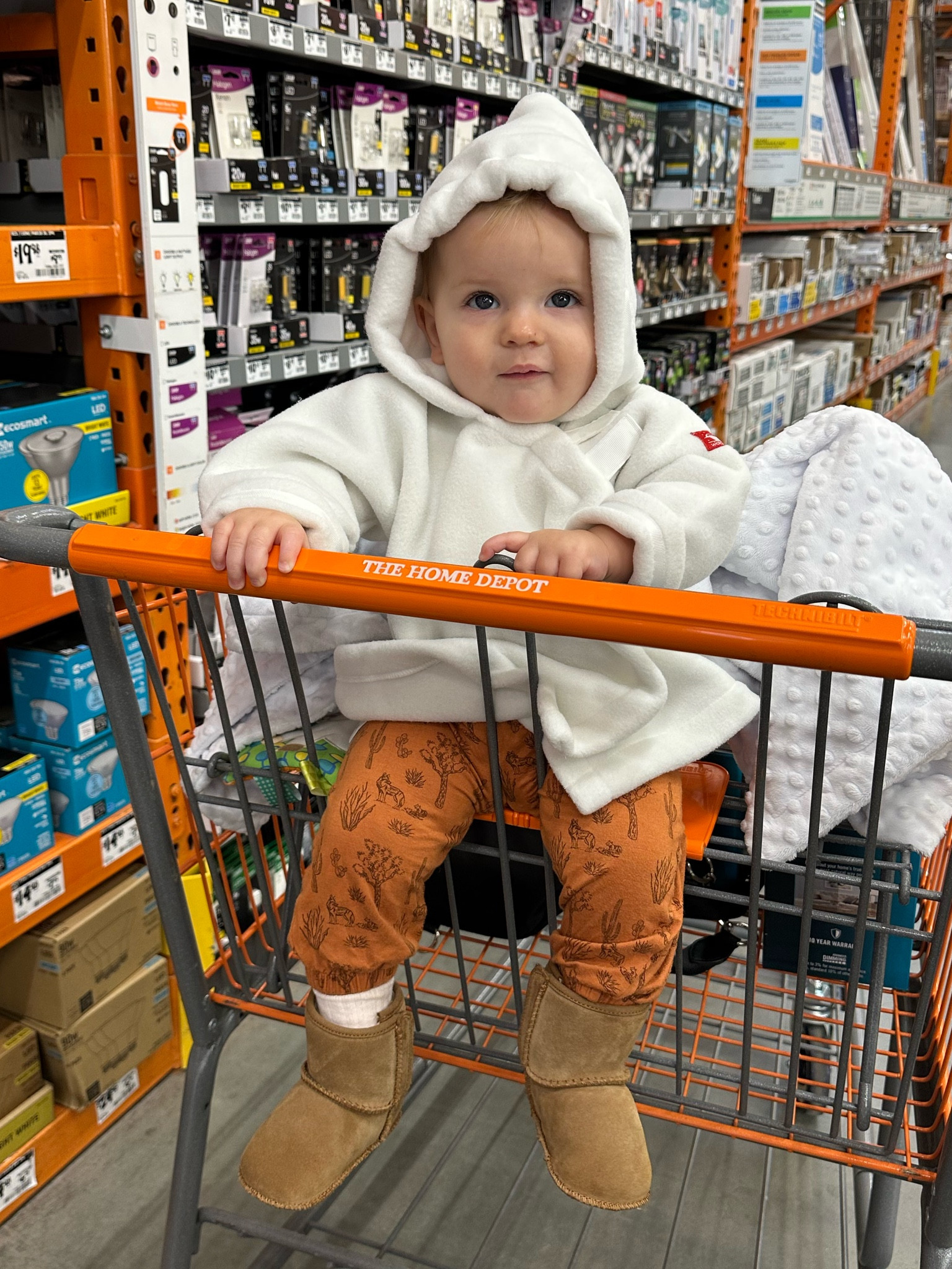Staying warm on this AM Home Depot run! Love the closures on this jacket-Velcro super easy for baby girl!

#LTKKids #LTKBaby #LTKBump