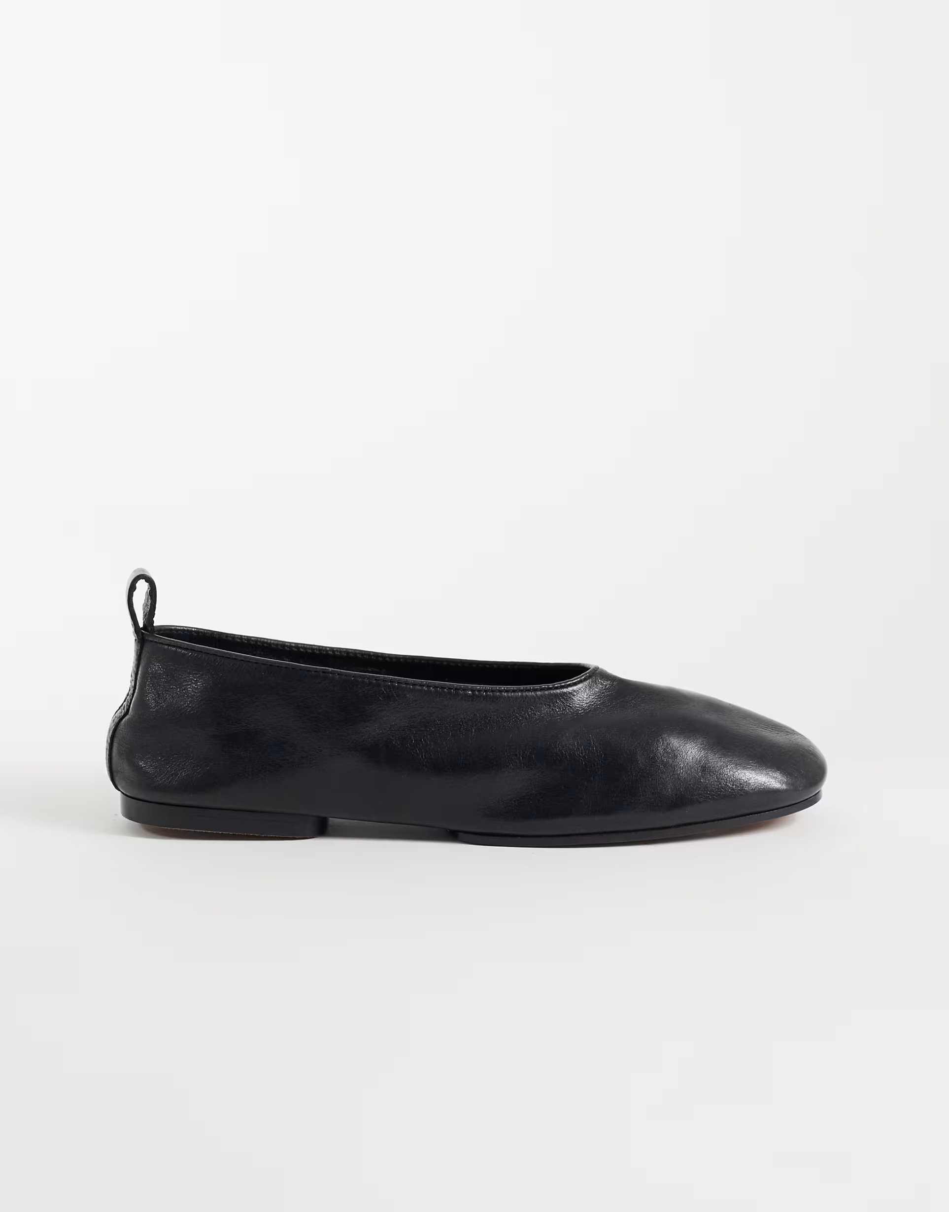 ASOS DESIGN Liana premium  real leather ballets in black | ASOS (Global)