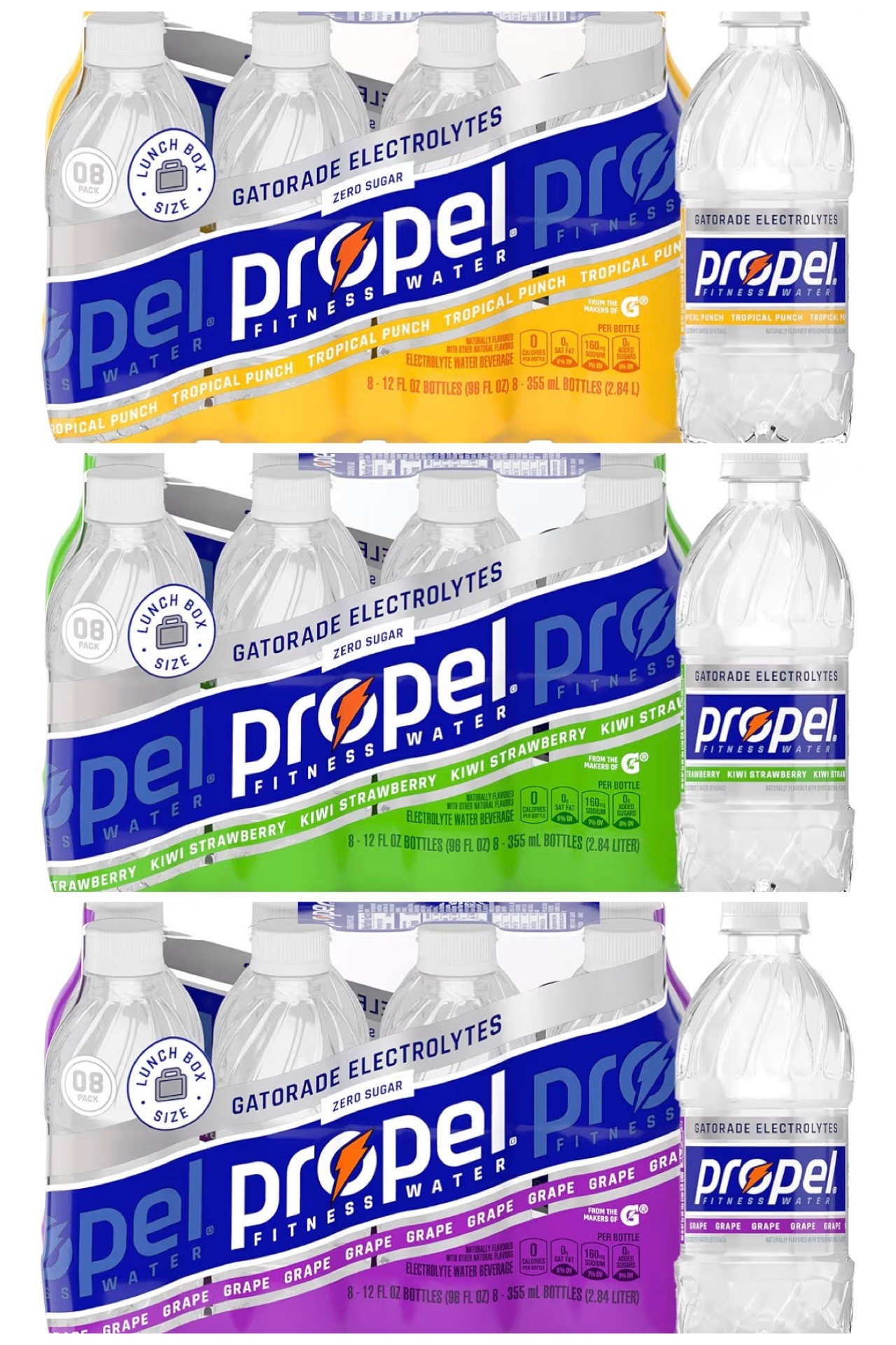 8 packs of Propel 12oz Bottles are down to $6.47 today at Amazon! Super tasty water option that has electrolytes and is perfect for hot Summer days to stay hydrated. 💦 Love this size bottle, which is super easy to pack and take on the go!

#LTKSaleAlert #LTKActive #LTKselfcare