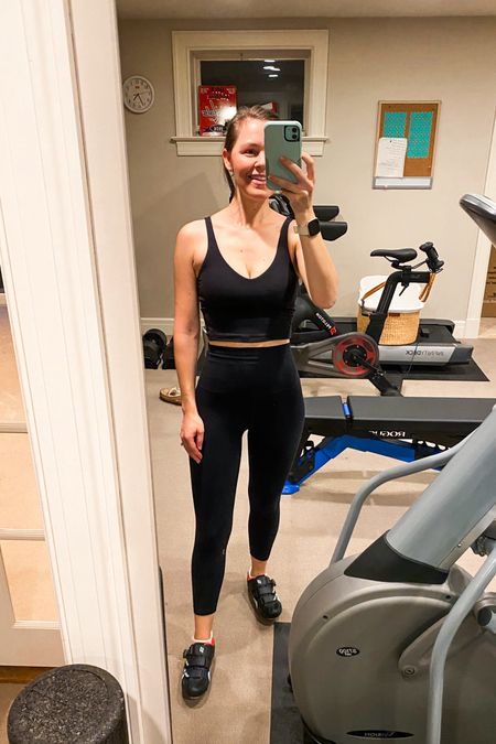 The BEST Lululemon align dupes from Amazon! Love this cropped sports bra tank top and these high waisted leggings! Peloton fit.

Activewear. Cycling. Lululemon dupes. Amazon finds. Align leggings. Align top.

#LTKshoecrush #LTKfindsunder50 #LTKfitness