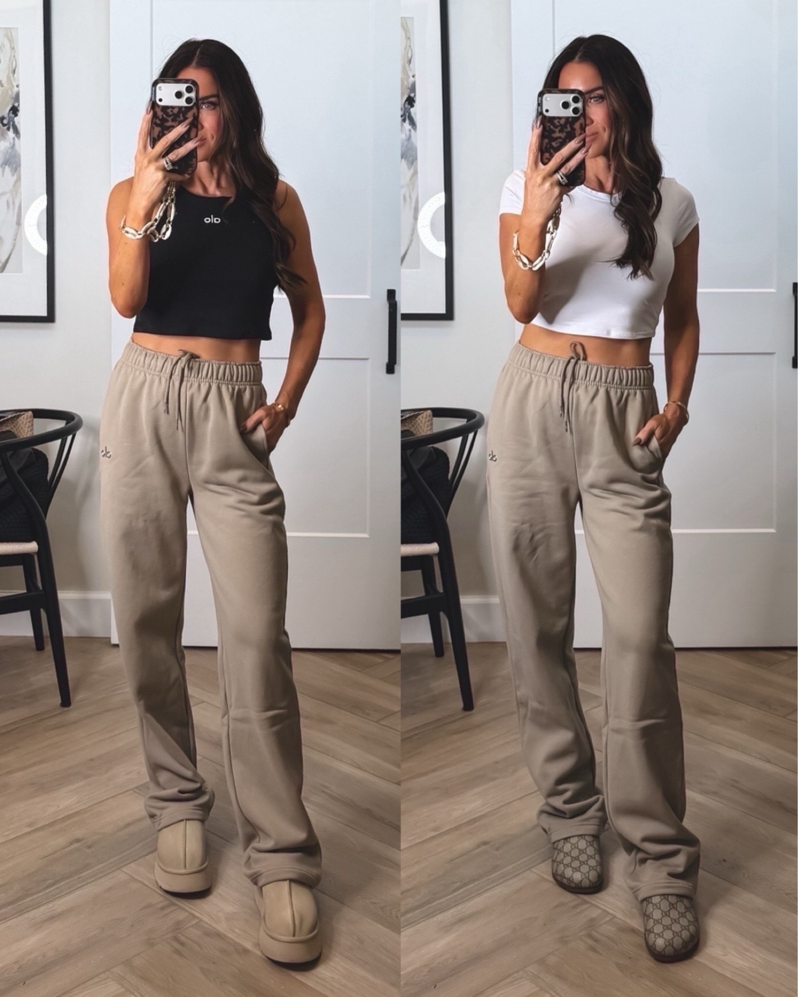30% off sitewide for members (free to join)!
The perfect sweatpants! The amount of times I’ve worn these recently 😳
They run big, size down, xxs
tan is color gravel
Sz medium in tank
Sz small in tee

@Alo Yoga 

Athletic wear, casual outfit ideas, mom style, lounge at home, ootd casual active wear


#LTKSaleAlert #LTKOver40 #LTKSeasonal
