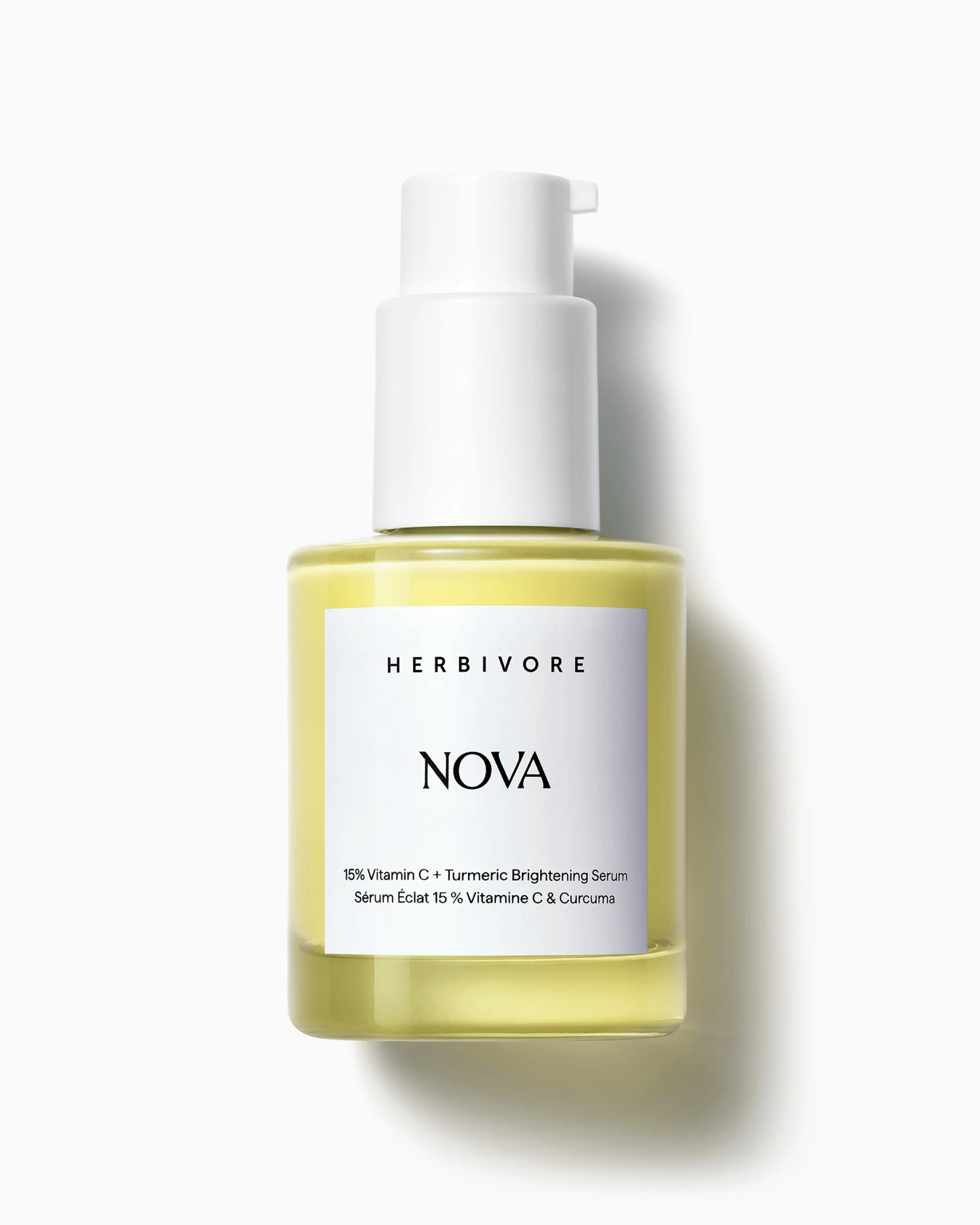 NOVA 15% Vitamin C + Turmeric Brightening Face Serum | Herbivore
