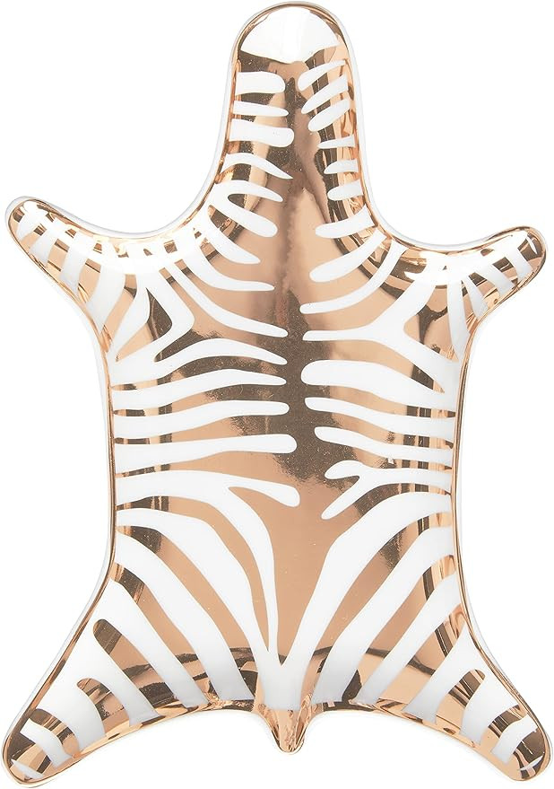 Jonathan Adler Metallic Zebra Dish | Amazon (US)