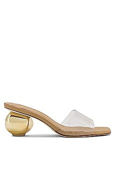 Cult Gaia Tyra Mule in Clear from Revolve.com | Revolve Clothing (Global)