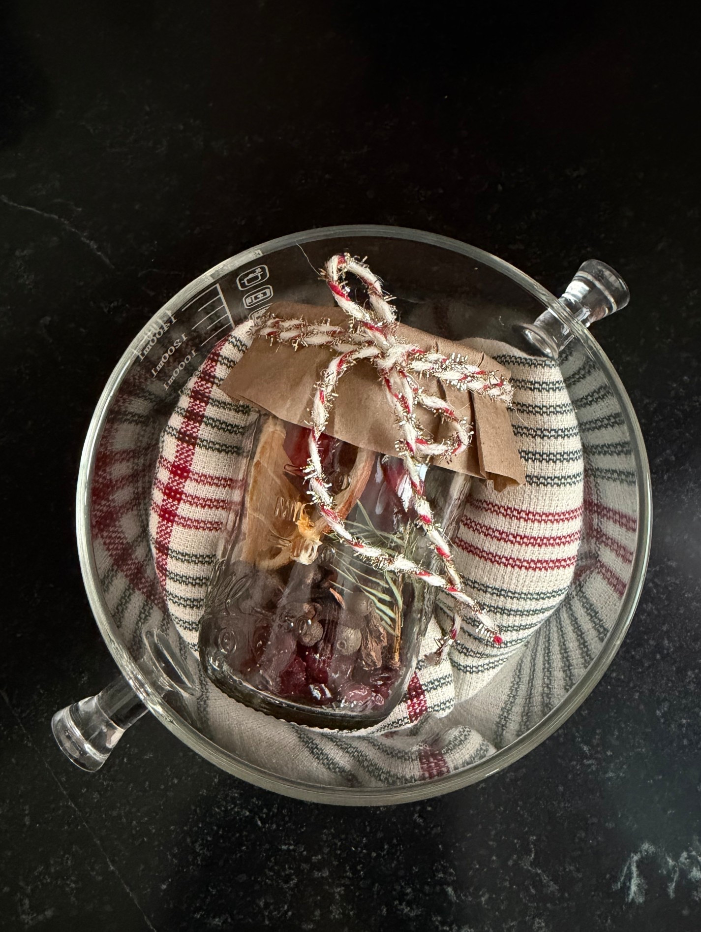 Packing this up for my brother and his finance aka the two hardest people to shop for! 

Clear glass simmer pot, homemade holiday potpourri, and a festive Christmas kitchen towel. 

#LTKGiftGuide #LTKSeasonal #LTKHoliday