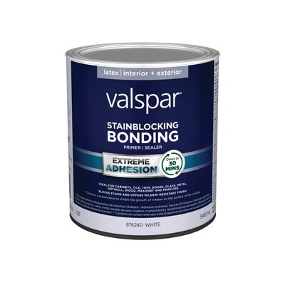 Valspar  Interior/Exterior Bonding Water-based Wall and Ceiling Primer (1-quart) | Lowe's