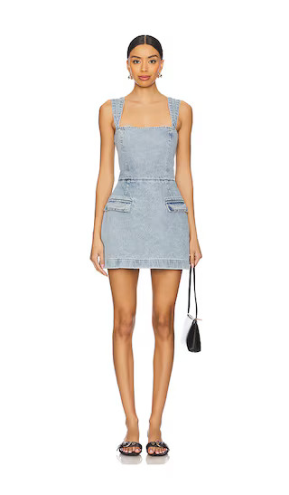 Bethany Skort Romper in Destiny Wash | Revolve Clothing (Global)