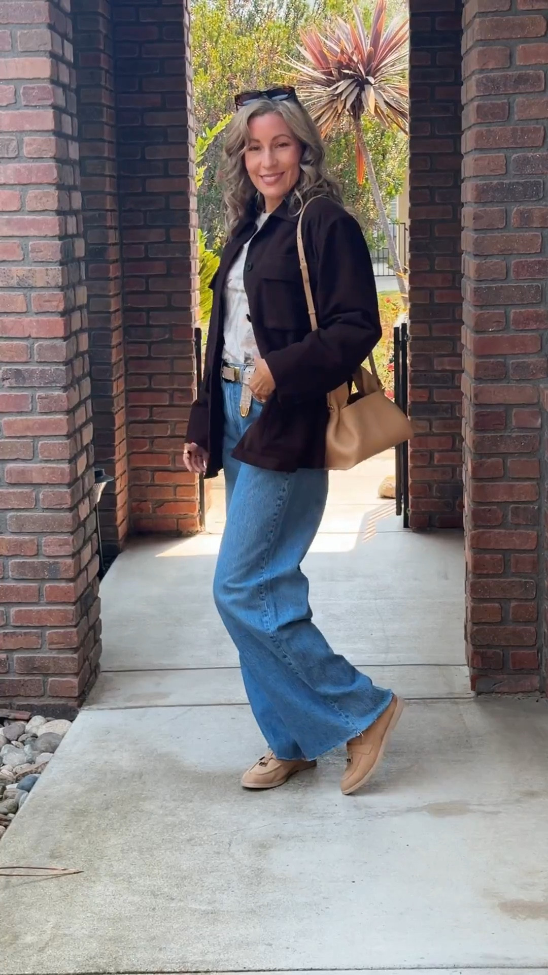 Relaxed & Ready for Fall 🍂
This Madewell Flap-Pocket Field Jacket is one of my all-time favorites—mostly sold out now, but you can still find a few sizes and colors left. The real standout here? These High Rise Wide Leg Jeans (Medium with Hem Distress, 27 Long), made from a super-soft blend of 78% cotton and 22% lyocell for all-day comfort. I paired them with the Essential Polished Body-Skimming T-Shirt in Camo (S, 100% cotton) for an easy, laid-back fall vibe.

🛒 Tap to shop this look and other wide-leg denim styles I’m loving this season.

ootd, fashionover30, fashionover40, fashionover50, casualoutfits, stylishandgrateful, stylish&grateful, modestoutfits, classy casual, fallstyle, madewell, widelegjeans, highrisejeans, falljackets, denimoutfits, casualfallstyle, camotop, hemmedjeans

#LTKStyleTip #LTKSeasonal #LTKSaleAlert