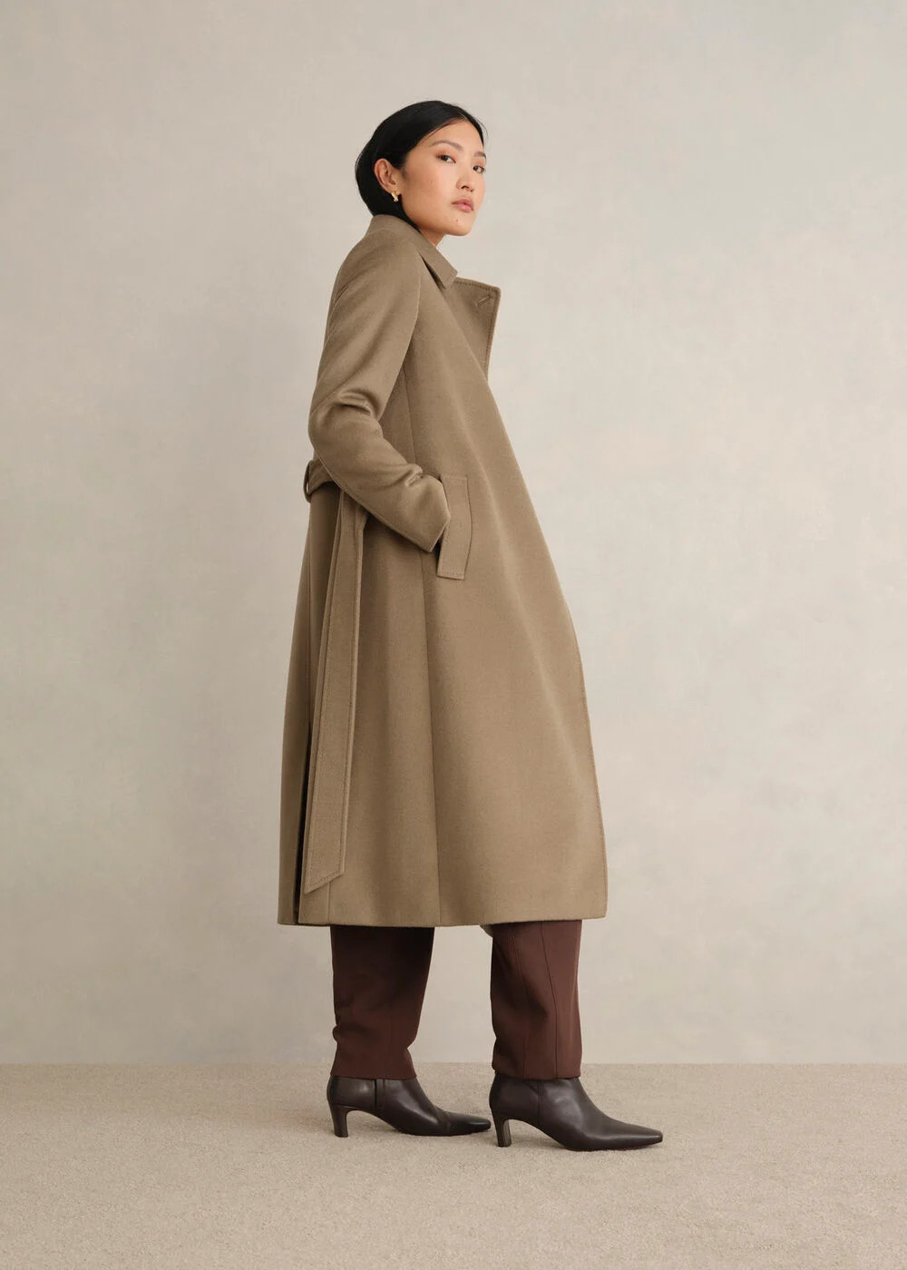 Livia Wool Wrap Coat | Hobbs UK | | Hobbs