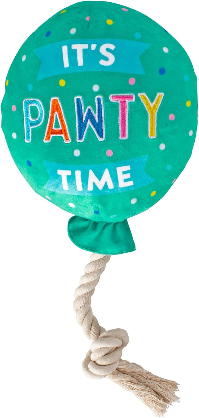 Fringe Studio Plush Dog Toy, I Pawty, You Pawty, Pet Shop Collection (314210) | Amazon (US)