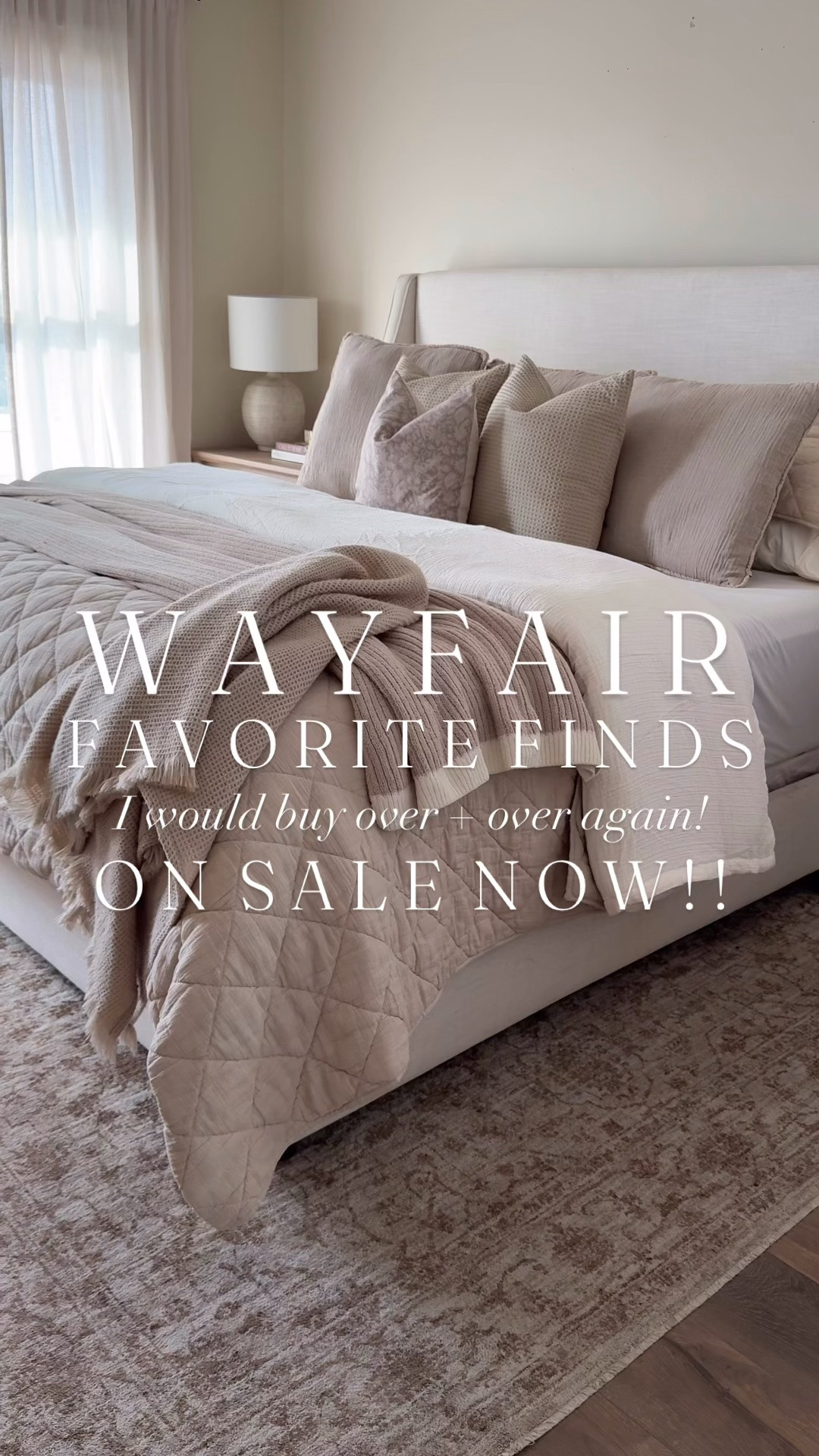 Wayfair favorites in our home on sale now!!! Our bed is the lowest price I’ve seen this year. Such great quality!

Bed upholstered bed dresser wide dresser area rug, neutral rug accent cabinet accent chair swivel chair living room chair

#LTKSaleAlert #LTKHome