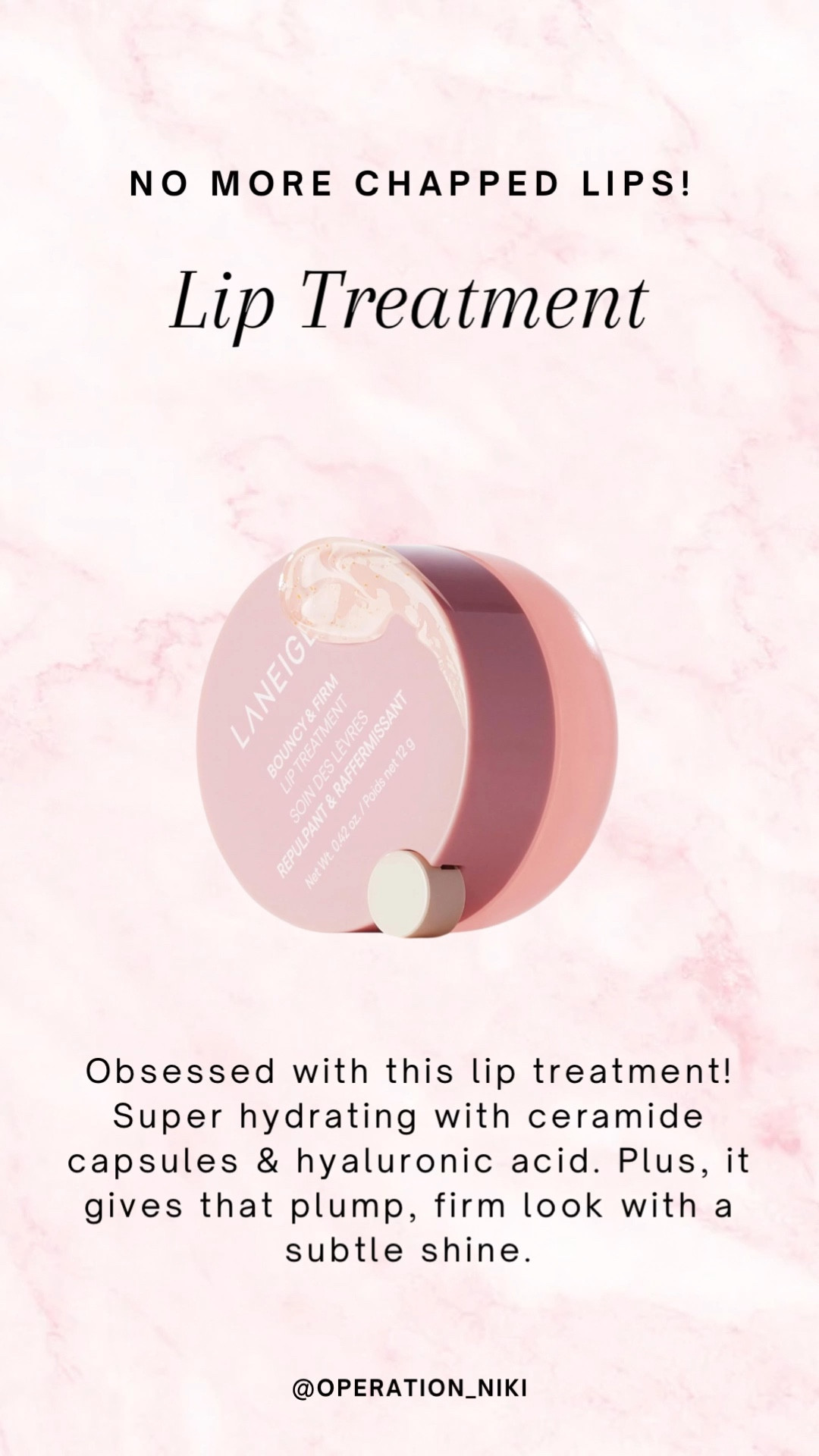 Obsessed with the LANEIGE Bouncy & Firm Lip Treatment! It’s like a mini spa for your lips — super hydrating with ceramide capsules and 5D hyaluronic acid. Plus, it gives that plump, firm look with a subtle shine. Total lip care must-have! 💋✨

#LTKBeauty #LTKSaleAlert #LTKFindsUnder50