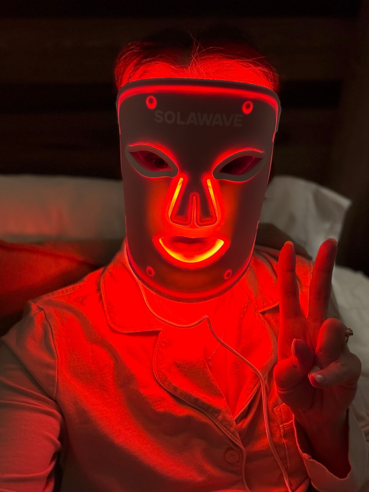 This Solawave red light mask is BOGO right now! My friend and I split the cost making it way more affordable! I used it tonight for the first time and I wish it wasn’t only a 3 minute treatment because it felt so good! 

#LTKBeauty #LTKselfcare