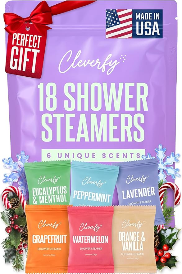Cleverfy Shower Steamers Aromatherapy – Stocking Stuffers for Teen Girls, Women and Wife – Ch... | Amazon (US)