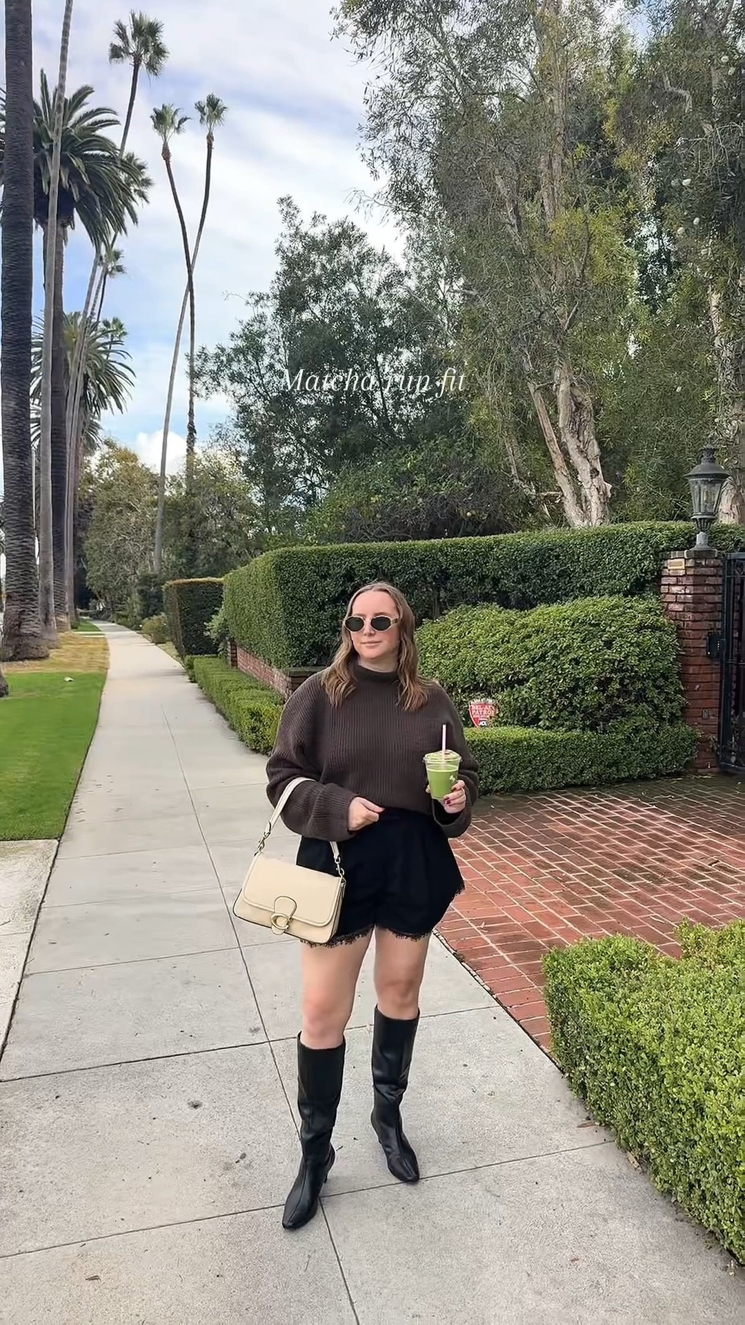 Chic date night outfit perfect for a dinner date or night out 🤎 Featuring black trouser shorts, a brown mock neck sweater, knee-high heeled boots, and a classic Coach bag. This dressy casual date night look is stylish, feminine, and easy to recreate—shop the full outfit here

#LTKootd #LTKFindsUnder50 #LTKFindsUnder100