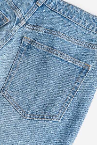 Slim Mom High Ankle Jeans - Light denim blue - Ladies | H&M GB | H&M (UK, MY, IN, SG, PH, TW, HK)
