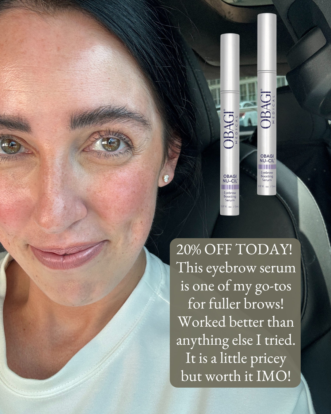 20% off today for Amazon Big Deal Days! This eyebrow serum is one of my go-tos for fuller brows. It worked better than anything else I tried. It is a little pricey, but worth it in my opinion, so this is the time to grab it. 

 #amazonbigdealdays #bigdealdays #primebigdealdays #amazondeals #obagi #browserum #eyebrowserum #fullerbrows #browgrowth #browcare #beautyfinds #skincare #beautydeals #amazonbeauty #salealert #founditonamazon #LTKSaleAlert