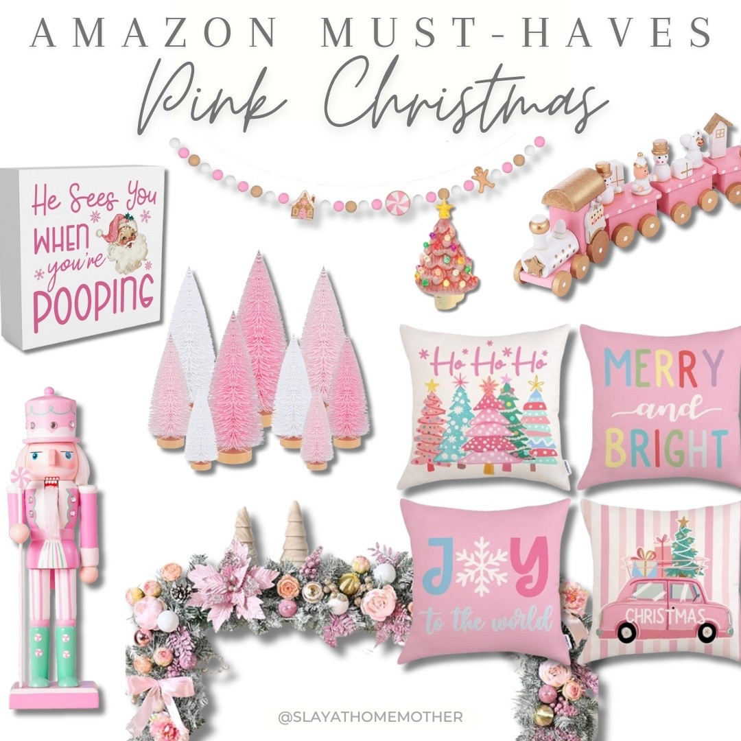 🎀 Pink Christmas Wishes from SlayAtHomeMother 🎀
Calling all busy moms who crave holiday magic with a soft, feminine twist… I’m so excited to share my curated Amazon shop filled with pink-Christmas décor, gifts, and cozy finds that turn your home into a pastel winter wonderland.



#PinkChristmas #BusyMomHoliday #HolidayHomeDecor #GirlyGifts #CozyChristmas #PastelHoliday #AmazonFinds #HolidayAesthetic #ChristmasDecor #MomLifeHoliday #PinkHomeVibes #SlayAtHomeMother

#LTKHome #LTKHoliday #LTKCyberWeek