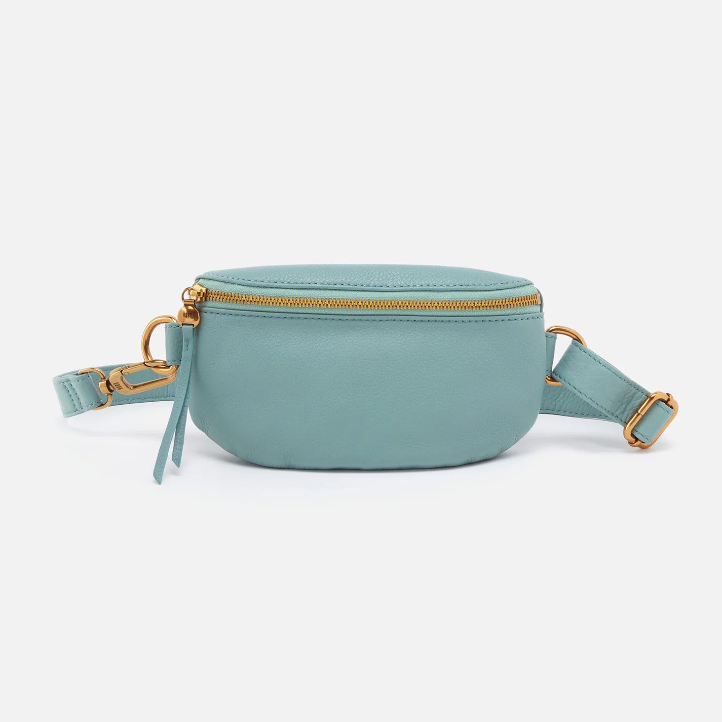 Fern Belt Bag in Pebbled Leather - Pale Green | HOBO Bags