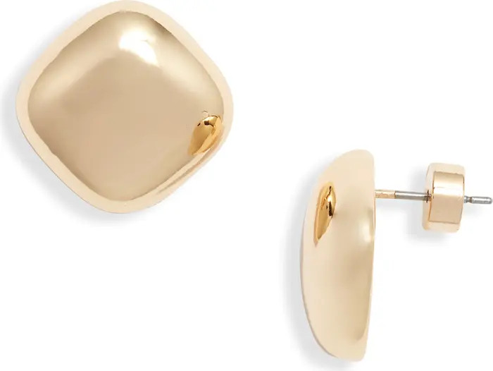 Puffy Square Stud Earrings | Nordstrom
