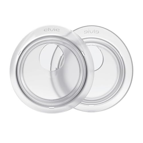 Elvie Catch Milk Collection Shells | Set of Two Discreet Leak-Protection Silicone Cups, Reuse Your Milk| Reusable Breast Shells Collect Up to 1oz | No More Wasted Milk or wasteful Breast Pads | Amazon (US)