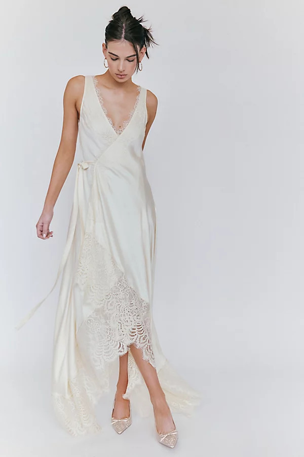 Nigel Preston Soho Wrap Midi Dress | Free People (Global - UK&FR Excluded)