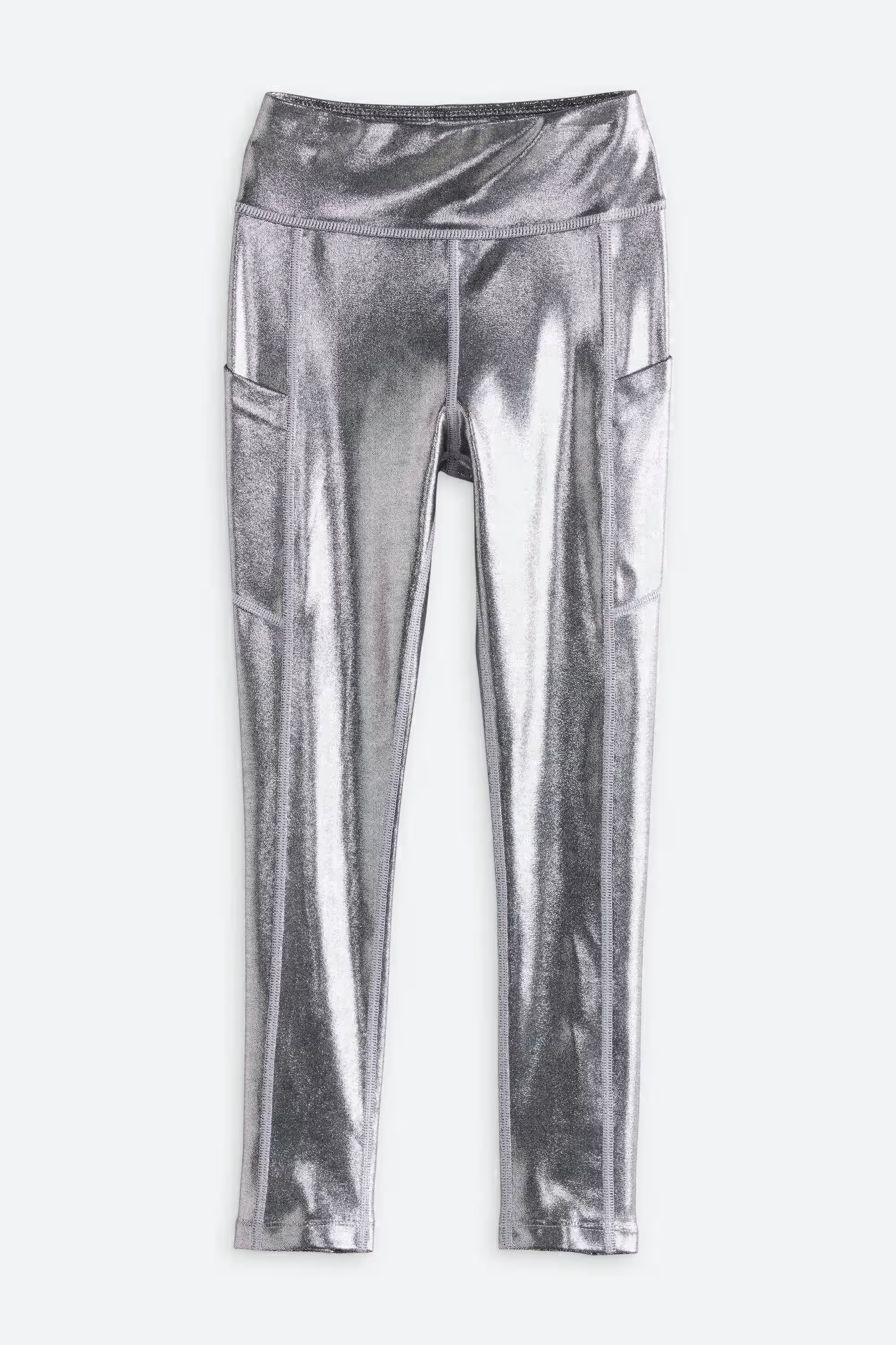 The Performance Jersey Metallic Foil Legging | Stitch Fix