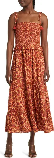 Lost + Wander Renoirs Terrace Print Dress | Nordstrom | Nordstrom