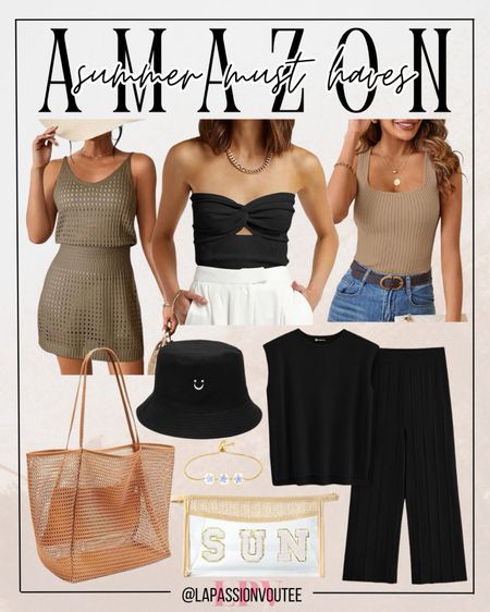 Transform your summer wardrobe with Amazon's must-have fashion picks! Enjoy effortless style with our curated selection of the season's hottest trends. Shop now to stay cool, comfortable, and chic all summer long.

#LTKStyleTip #LTKSeasonal #LTKFindsUnder100
