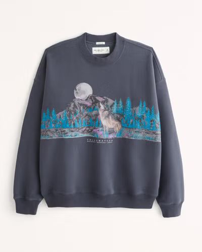 Yellowstone Graphic Crew Sweatshirt | Abercrombie & Fitch (US)