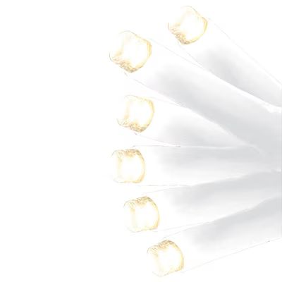 GE  StayBright 250-Count 51.8-ft White LED Plug-In Christmas String Lights | Lowe's