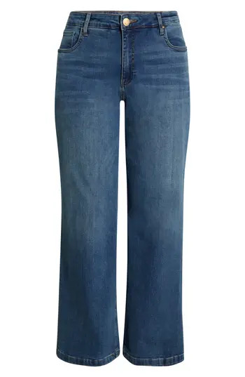 KUT from the Kloth Jean High Waist Wide Leg Jeans in Sharper at Nordstrom Rack, Size 18W | Nordstrom Rack