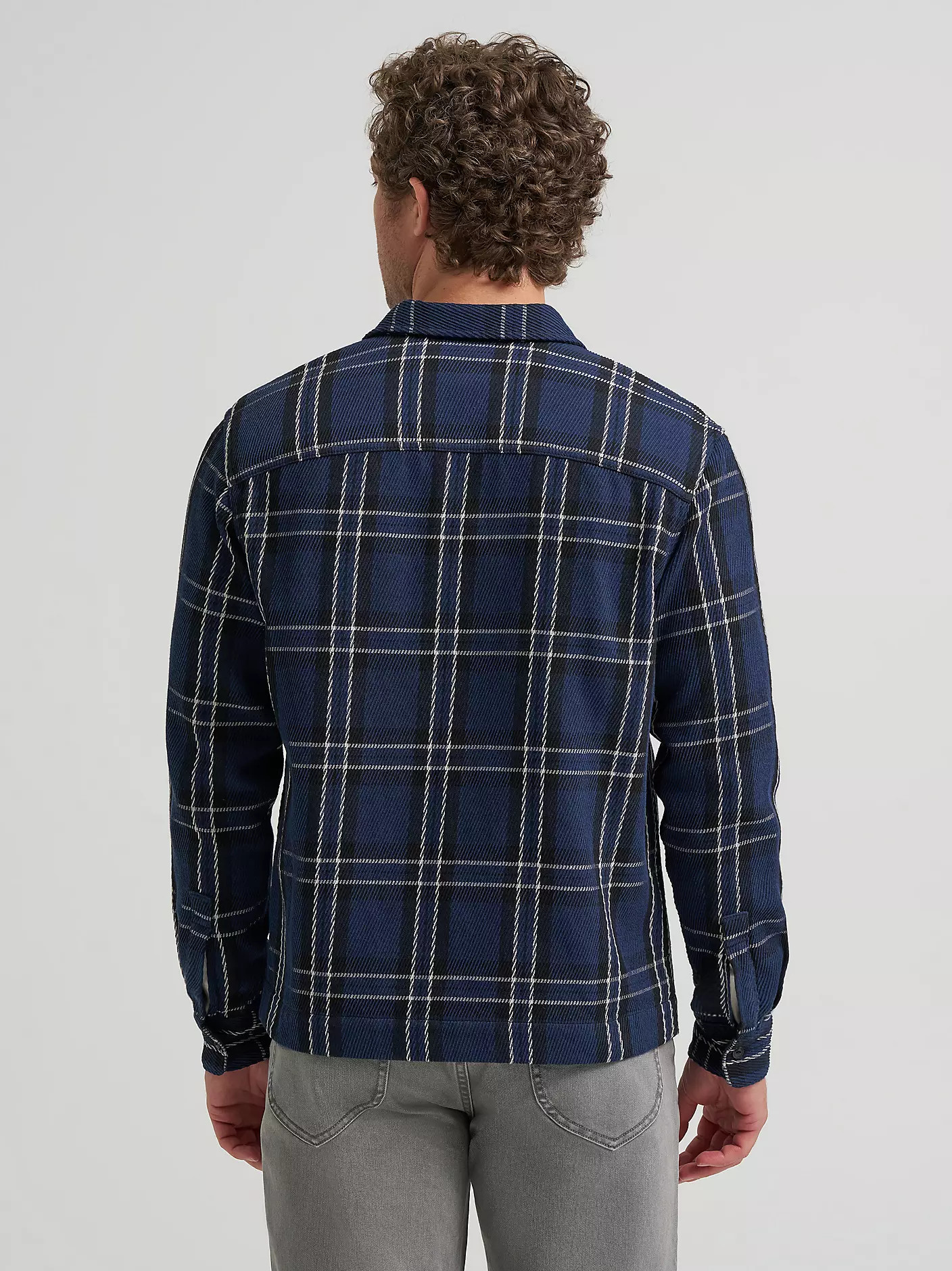 Men's Relaxed Fit Plaid Overshirt | Lee Jeans