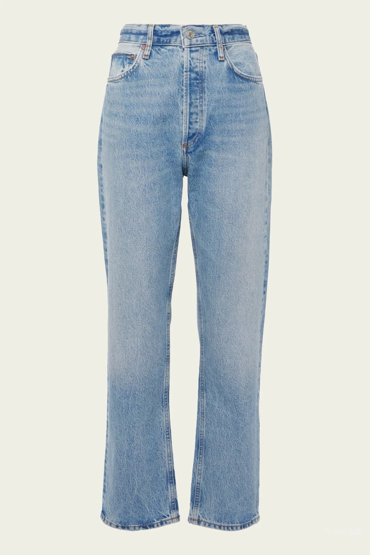 90's Pinch Waist High Rise Straight in Infinite - 26 | Shop Olivia