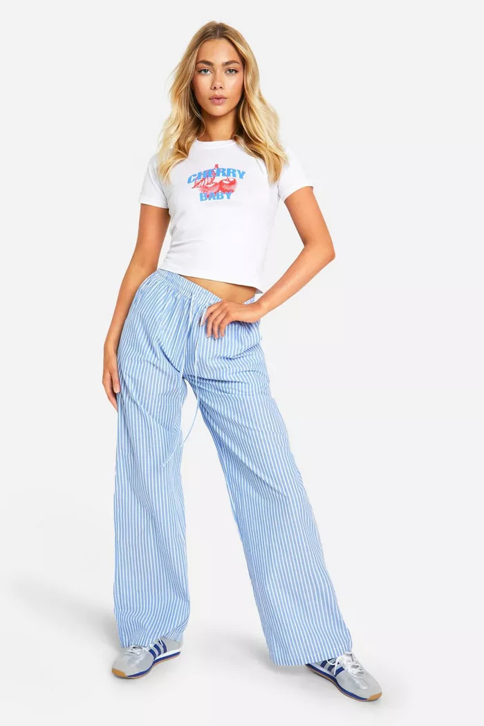 Cherry Baby Slogan Baby Tee | boohoo (US & Canada)
