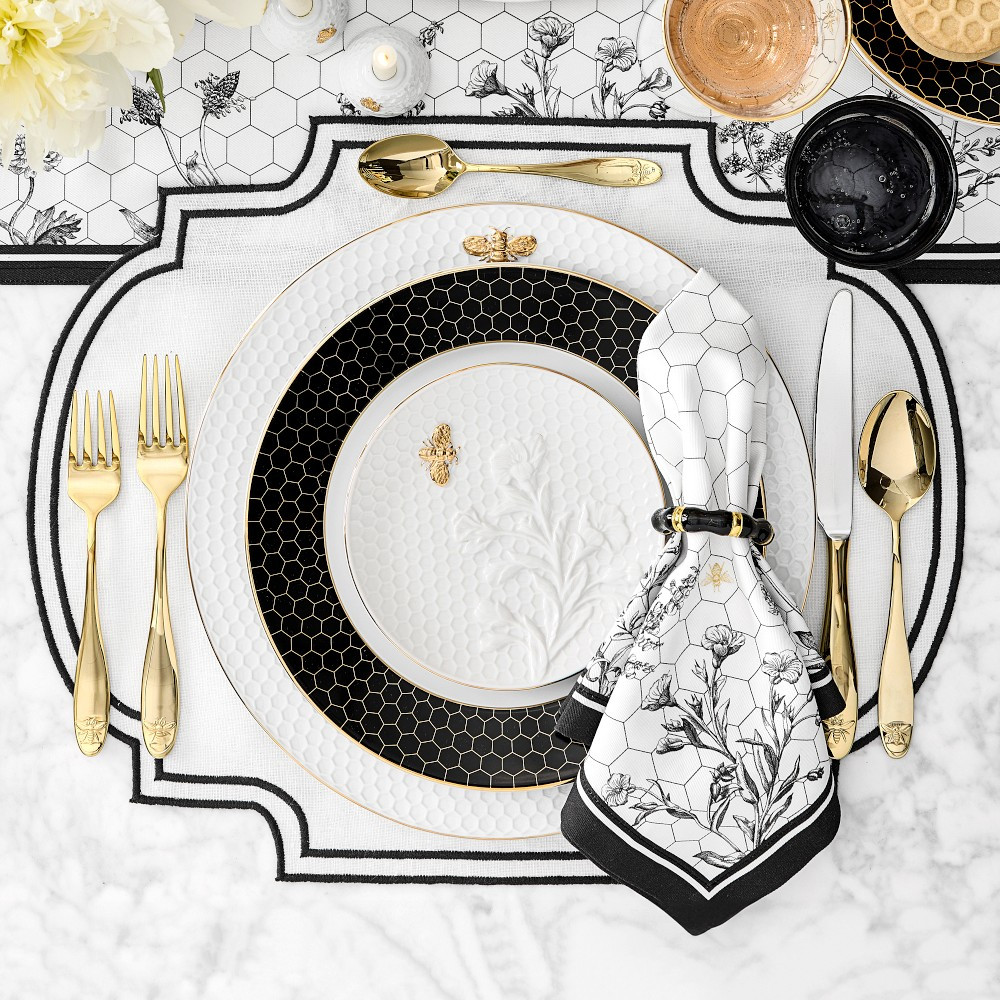 Honeycomb Embossed Appetizer Plates, Set of 4 | Williams-Sonoma