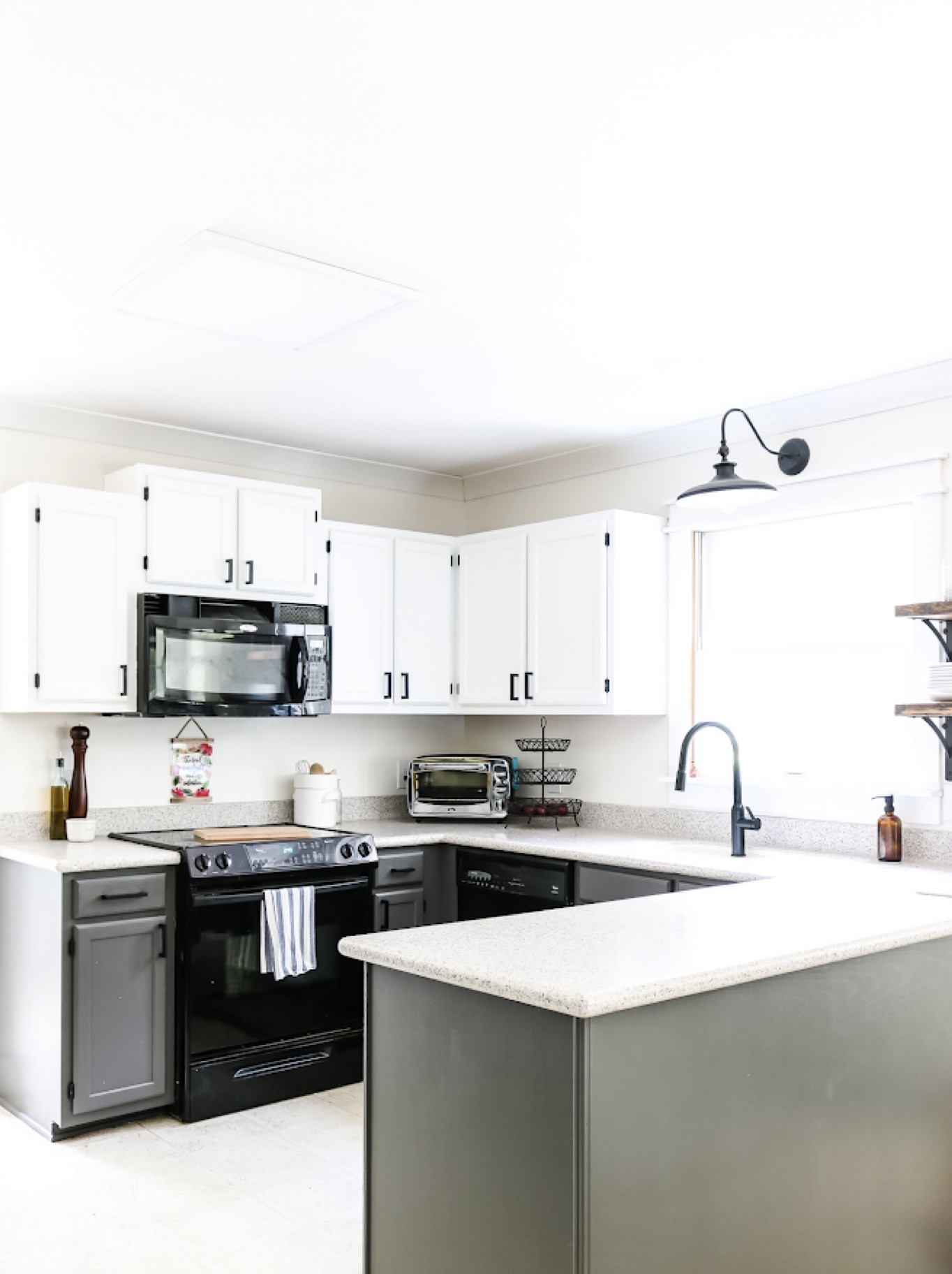 Back when we did this kitchen design we took the chance on a white kitchen, and we love it! We painted the kitchen cabinets with Sherwin Williams Pure White and used this primer. If you’re in the middle of a kitchen remodel, I’d highly recommend white painted cabinets. These kitchen cabinet hardware pieces are affordable and contrast great. Our kitchen is always a work in progress - but for now I’m happy with the results of turning our cabinets white. #paintedwhitecabinets #kitchenremodel #homedesign #cabinetdecor #kitchencabinets

#LTKhome #LTKfamily #LTKstyletip