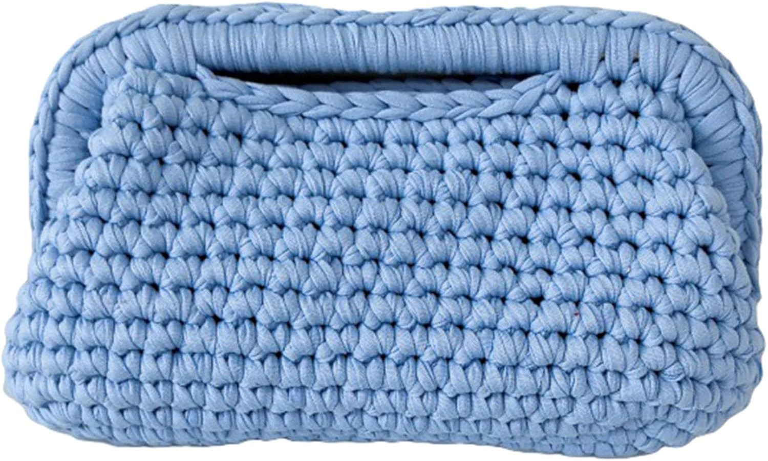Crochet Tote Bag Clutch for Women Handmade Handbag Shoulder Purse Summer Knit Crossbody Bag with ... | Amazon (US)