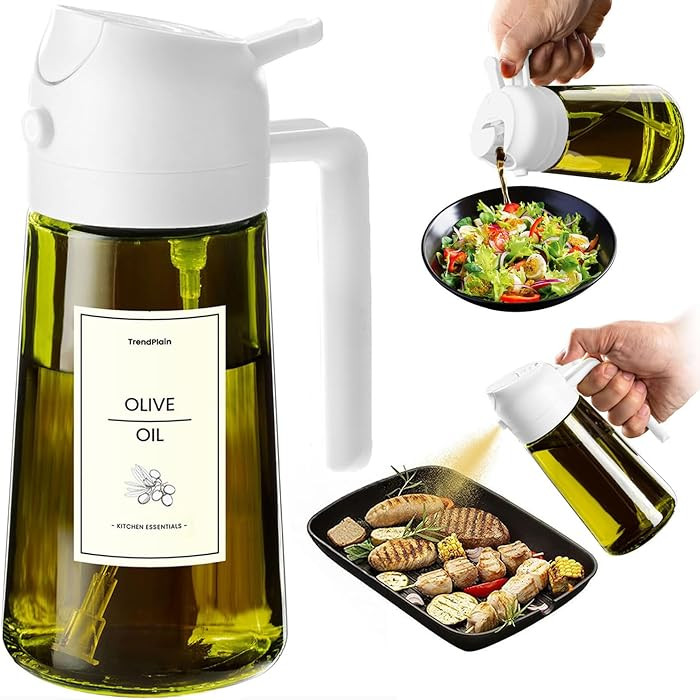 TrendPlain - Original 16oz/470ml Olive Oil Dispenser Bottle for Kitchen Gadgets and Air Fryer Acc... | Amazon (US)
