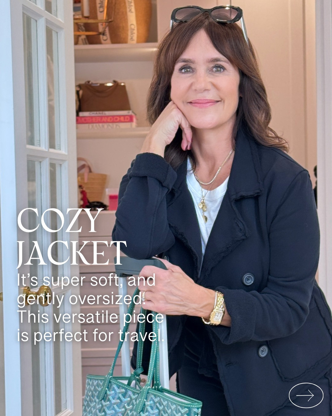 This Frank & Eileen cropped jacket is so good and cozy! 

 #LTKOver40 #LTKTravel