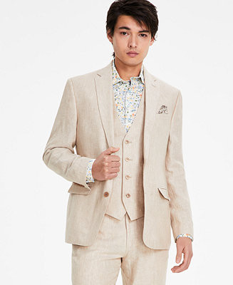 Men's Slim-Fit Linen Suit Jackets, Created for Macy's | Macy's