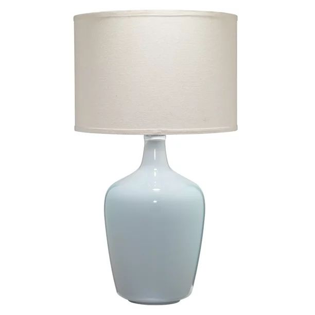 Table Lamp with Bellied Shape Ceramic Base, Gray- Saltoro Sherpi - Walmart.com | Walmart (US)