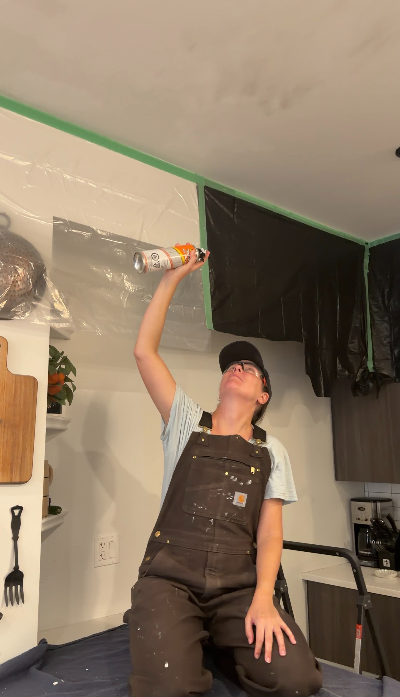 This popcorn ceiling texture spray made touching up our ceiling SO much easier. We had a patched area that stood out badly, and this blended in surprisingly well without needing to redo the entire ceiling. It’s water-based, easy to use, and one of those inexpensive DIY products that saves you from a much bigger repair bill. Linked it here because it genuinely worked better than I expected. Pro tip: cover EVERYTHING around it because it's messy and for an easy cleanup, us the water-based version. If you want to see a full video of the before and after, check out my Instagram!  

 #LTKHome