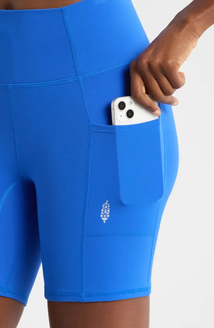 Free People FP Movement Never Better Pocket Bike Shorts | Nordstrom | Nordstrom