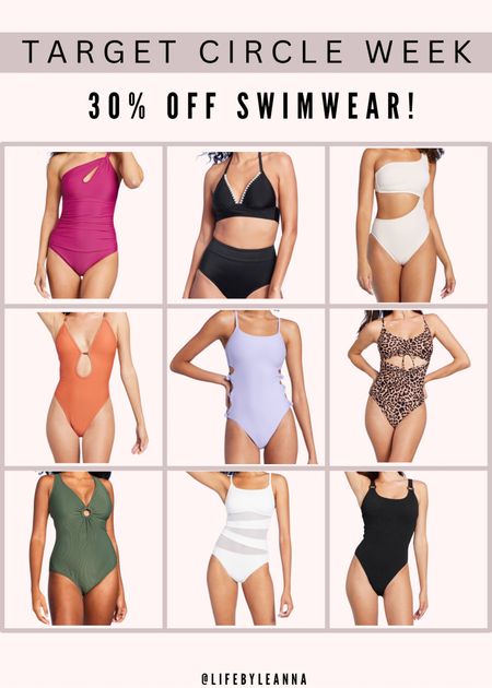 Target circle week is here and swimwear is  30% off!




On now from April 7th-13th!

#LTKxTarget #LTKfindsunder50 #LTKstyletip