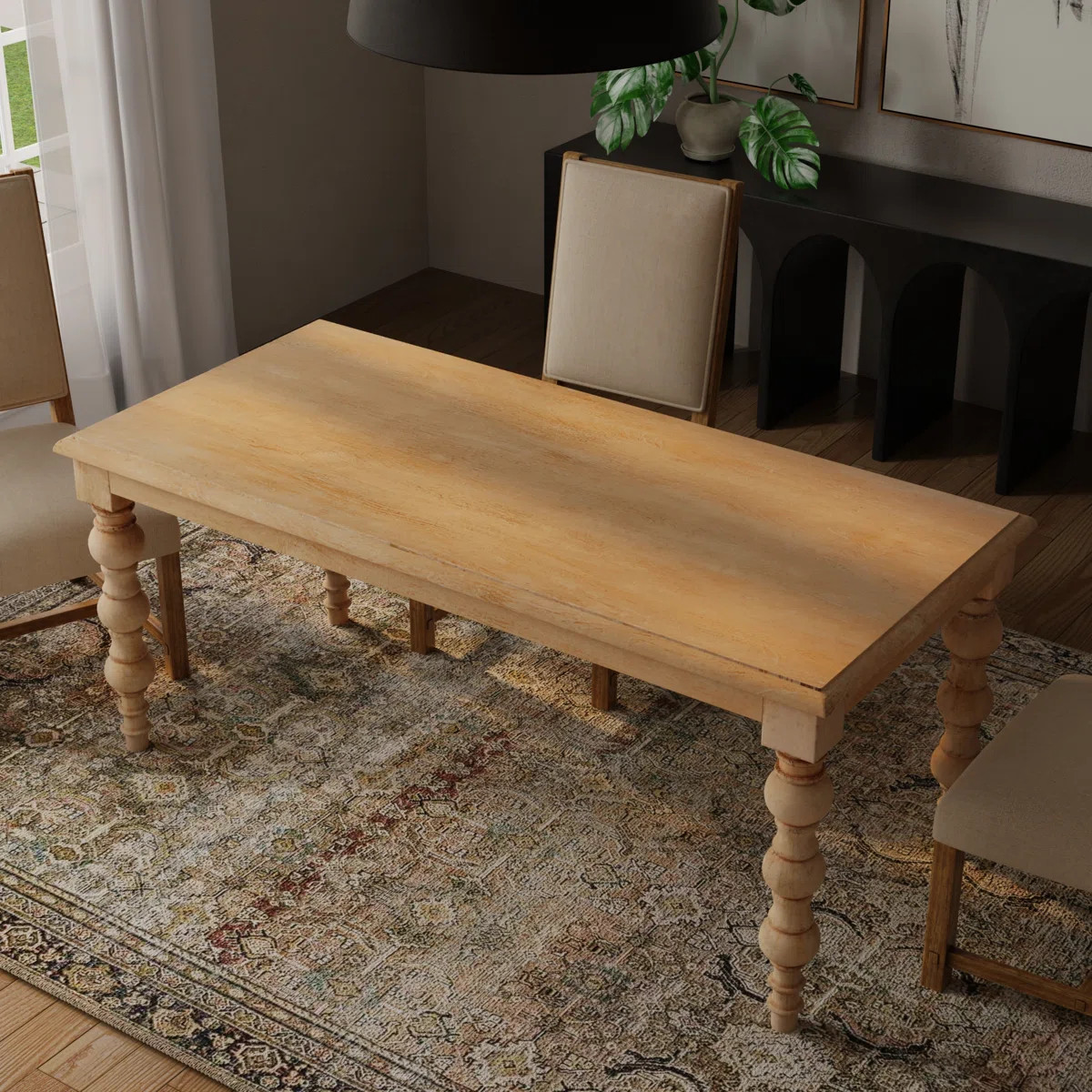 Guderian Solid Wood Dining Table | Wayfair North America