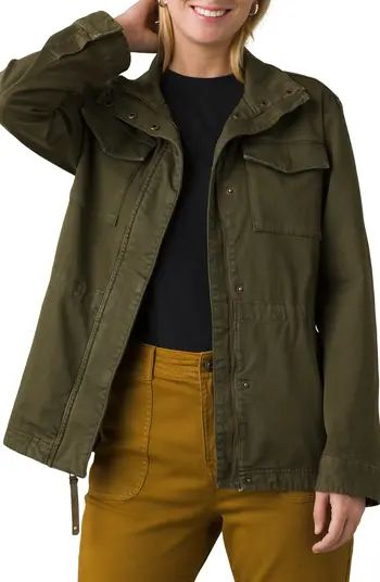 Sancho Organic Stretch Cotton Utility Jacket | Nordstrom