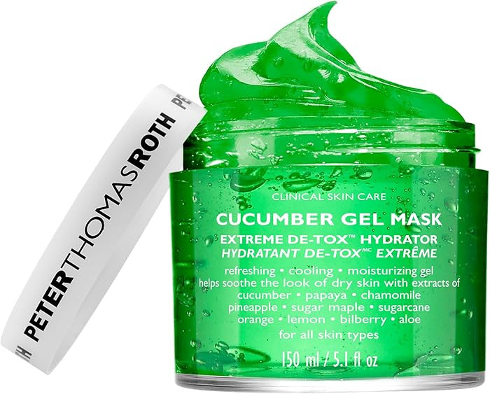 Peter Thomas Roth | Cucumber Gel Mask Extreme De-Tox\u2122 Hydrator | Amazon (US)