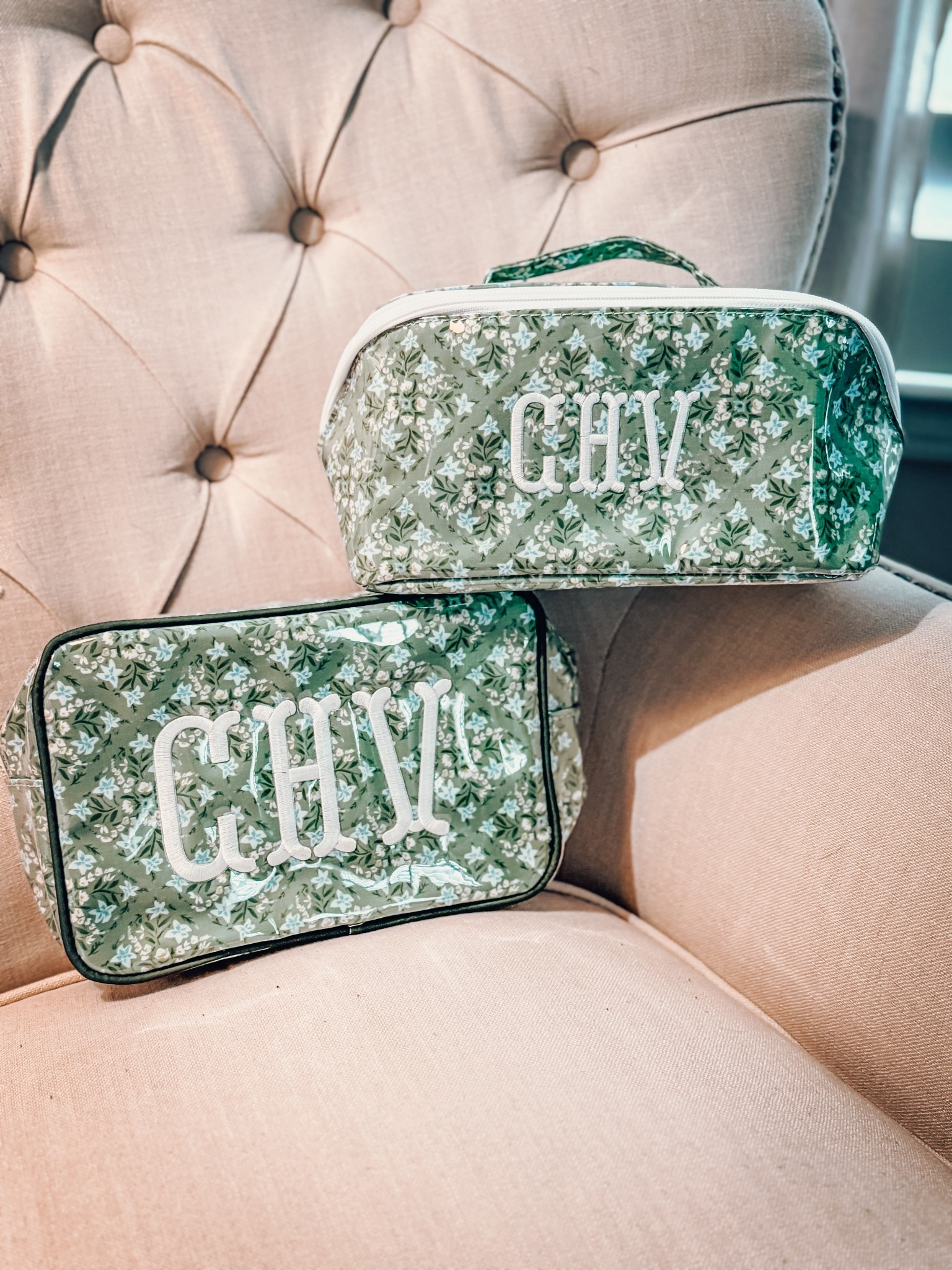 These are the cutest travel bags!  I love that they are clear coated so you can easily wipe them!  



#LTKGiftGuide #LTKselfcare #LTKTravel
